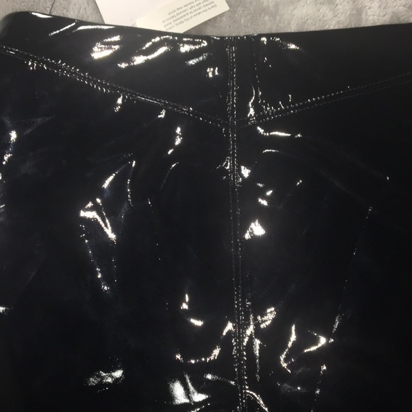 Topshop PVC Wet Look Pants - Picture 3 of 4